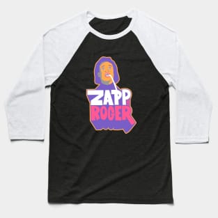 Zapp and Roger - Talk Box - Funk Music Baseball T-Shirt
